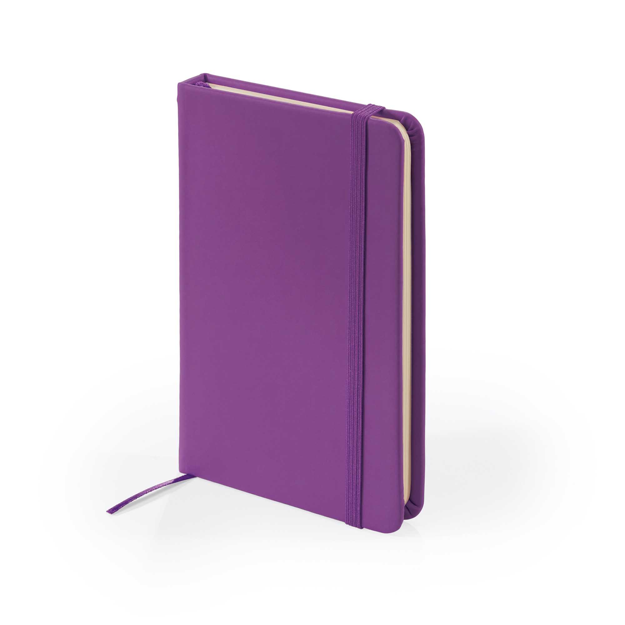 Blocco note A5 con copertina rigida in similpelle