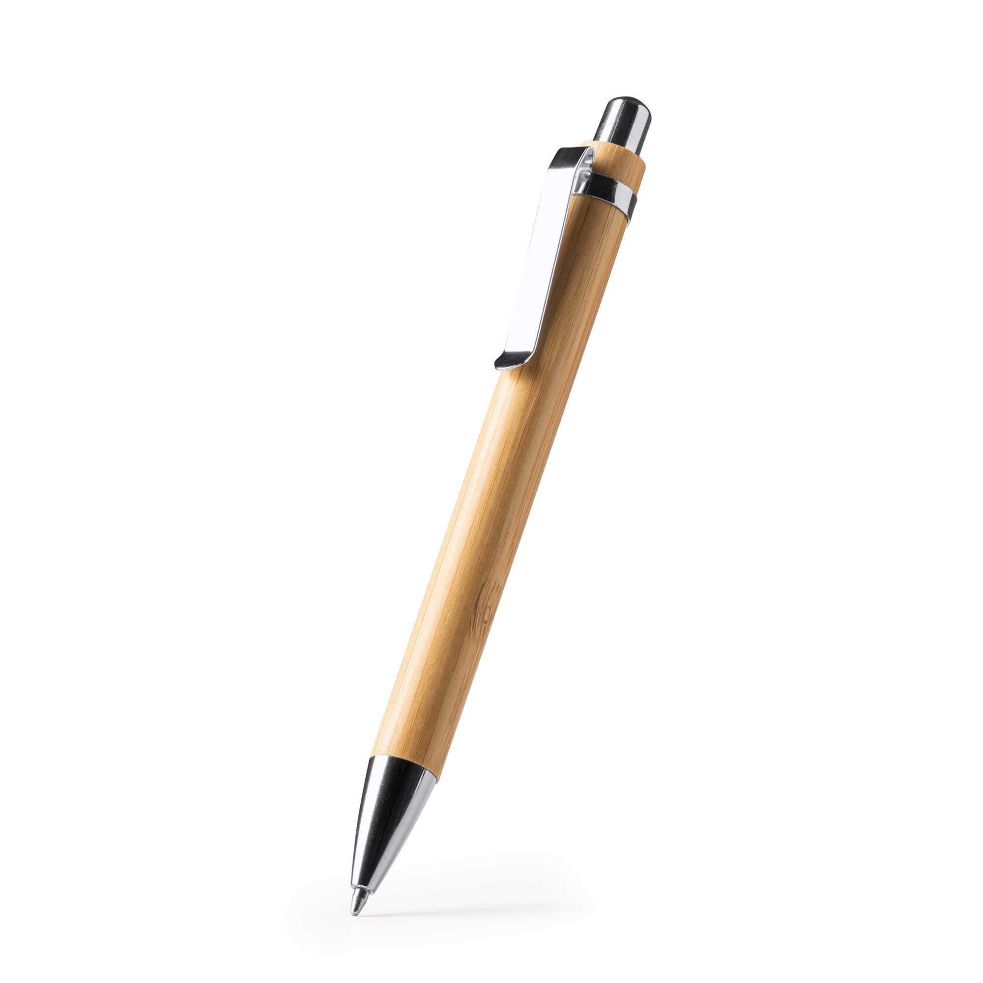 Elegante penna con corpo in bambù