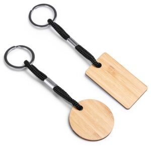Portachiavi in legno in due formati